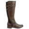 112VV_4 Earth Woodstock Knee-High Leather Boots (For Women)