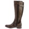 112VV_5 Earth Woodstock Knee-High Leather Boots (For Women)