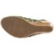7877Y_3 Earthies Petra Wedge Sandals - Woven Leather (For Women)