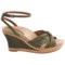 7877W_4 Earthies Sonzi Wedge Sandals (For Women)
