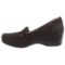 142TY_5 Eastland Iris Wedge Shoes - Leather, Slip-Ons (For Women)