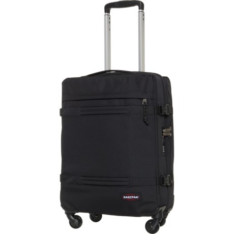 (取寄) イーストパック S キャリーオン ダッフル バッグ - ソフトサイド, ブラック デニム Eastpak Transit'r S Carry-On Duffel Bag - Softside, Black Denim  Black Denim Eastpak Transit'r 4 S Carry-On Duffel Bag - Softside, Black - Save 44%