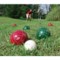 177UF_2 EastPoint Resin 103mm Bocce Ball Set with Caddy