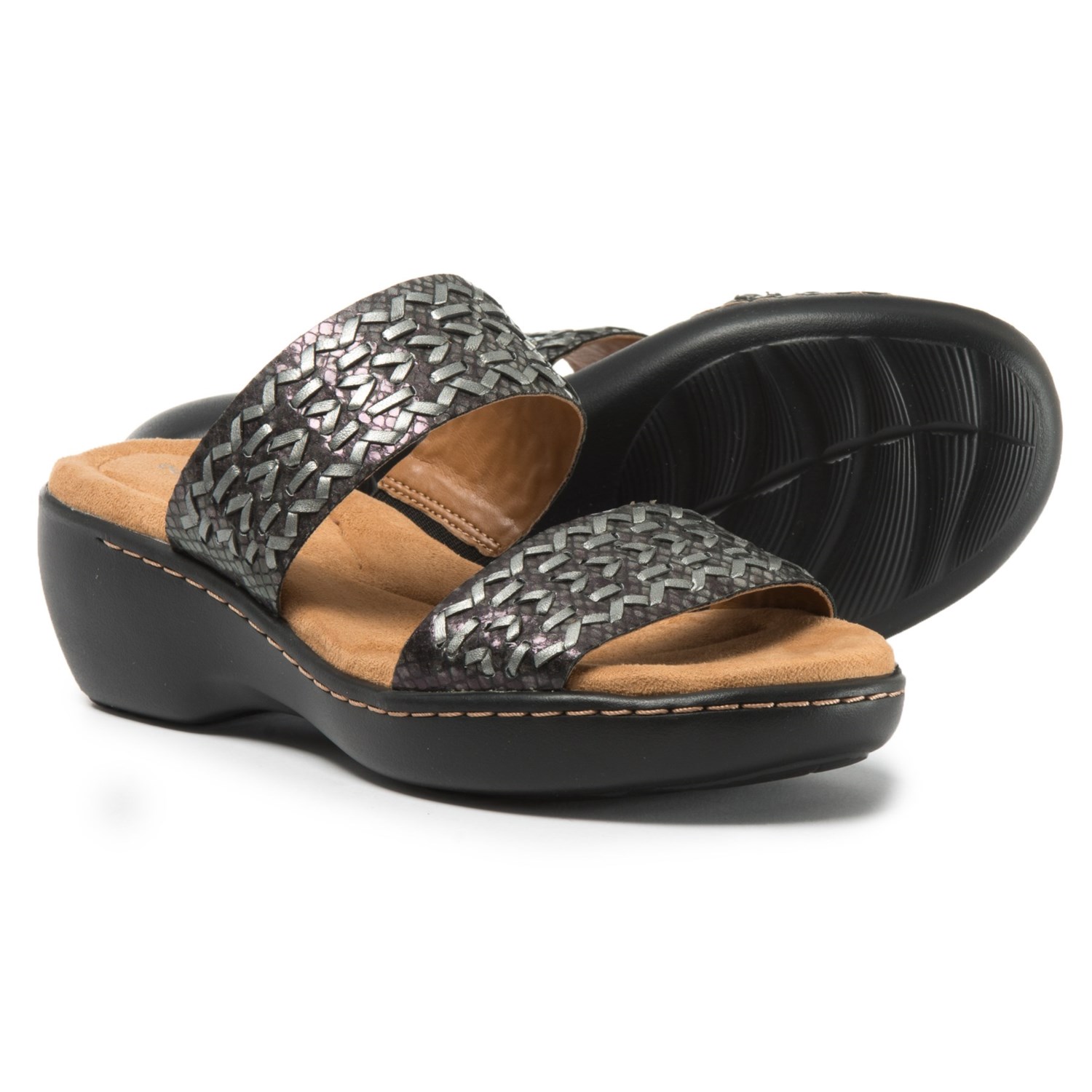 Easy Spirit Dahlia Wedge Sandals Leather (For Women)