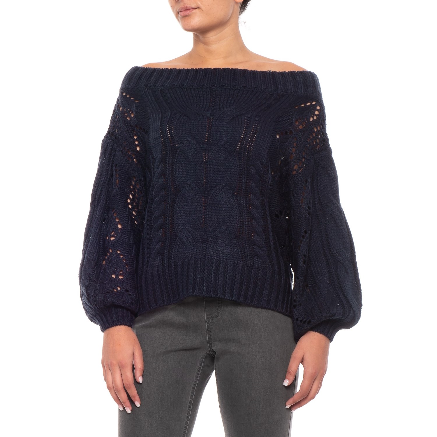 Ebby & I Australian Designer OfftheShoulder Sweater (For Women)