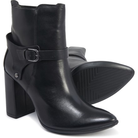 ecco black booties