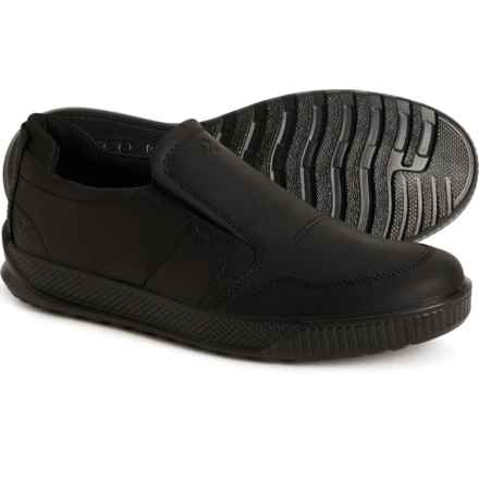 ECCO Byway Sneakers - Leather, Slip-Ons (For Men) in Black