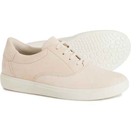 ECCO Classic Lace-Up Sneakers - Leather (For Women) in Limestone