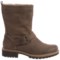 107DY_4 ECCO Elaine Buckle Boots - Leather, Wool Lined (For Women)