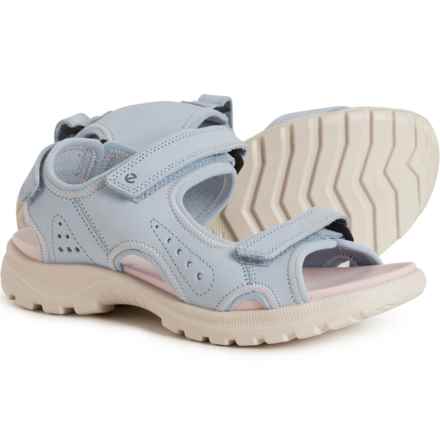 ECCO Made in Europe Onroads Sport Sandals - Leather (For Women) in Dusty Blue