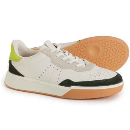 ECCO Made in Europe Street Court Sneakers - Leather (For Men) in Peat