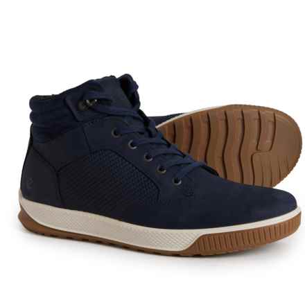 ECCO Made in Portugal Bypath Tred Sneakers - Nubuck (For Men) in Marine