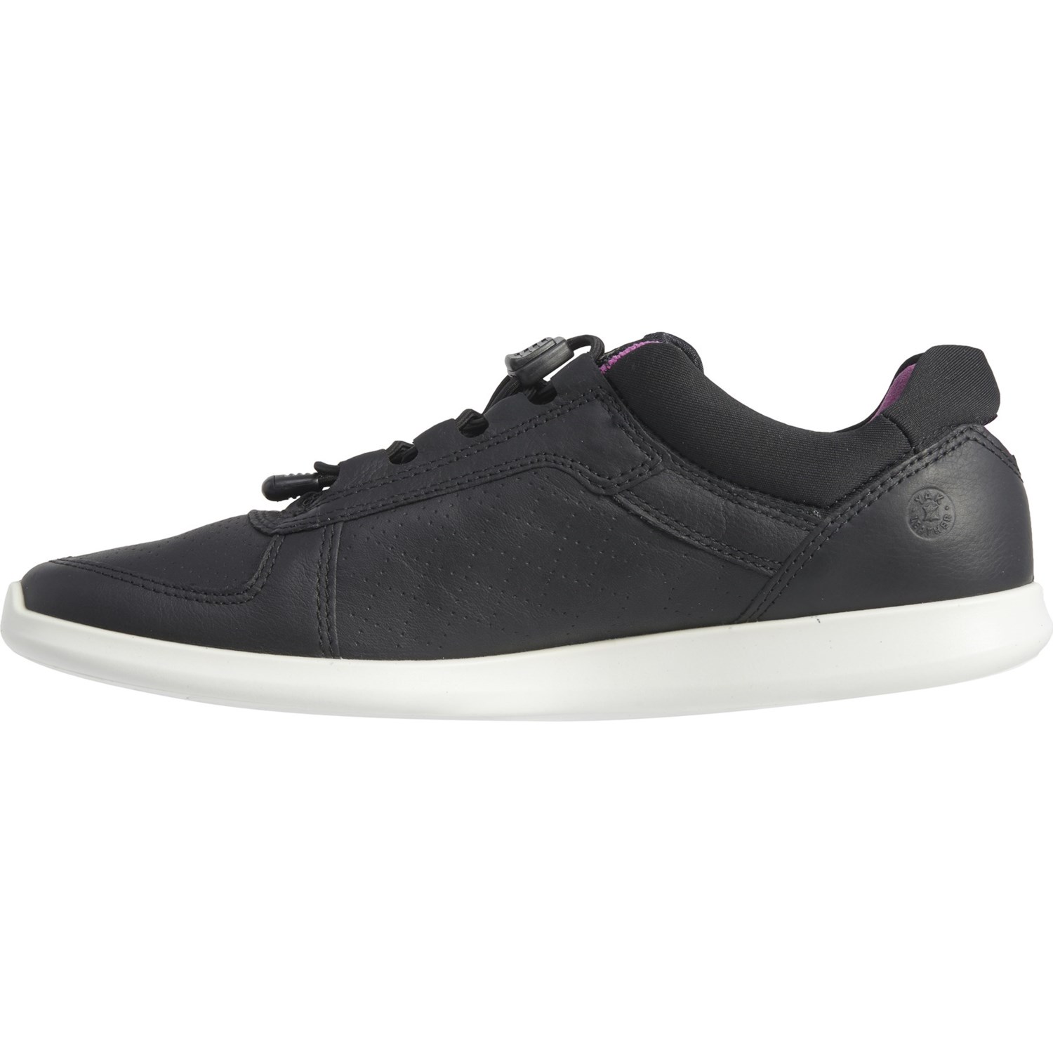 ecco sense toggle leather sneakers