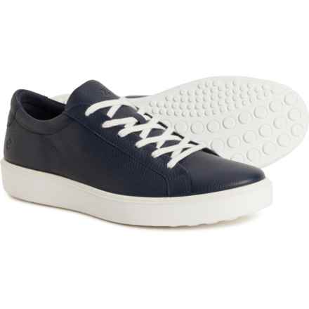 ECCO Soft 60 Sneakers - Leather (For Men) in Marine