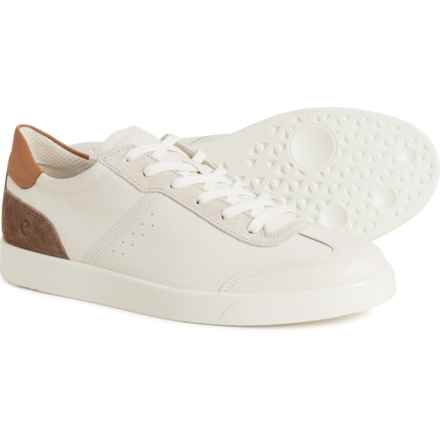 ECCO Street Lite Sneakers - Leather (For Men) in White