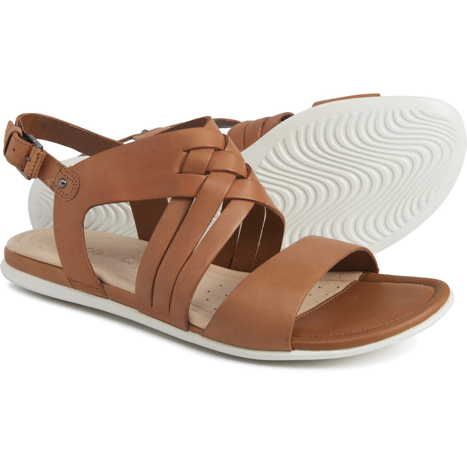 ecco brown sandals