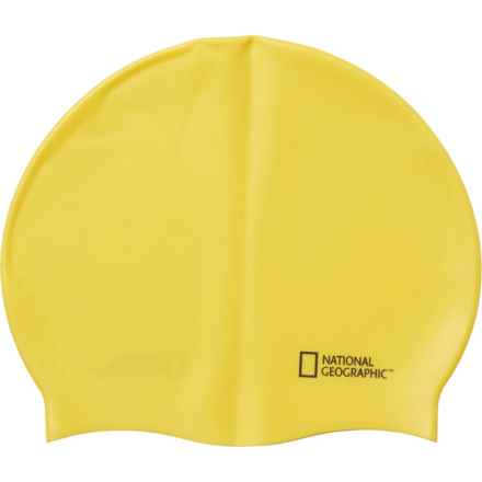 ECO Boys and Girls Solid Swim Cap in Yellow - Closeouts
