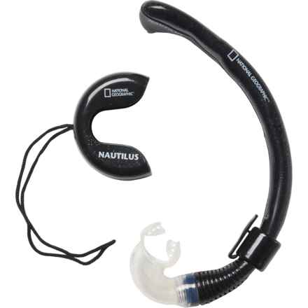 ECO Nautilus Compact Travel Snorkel in Black - Closeouts