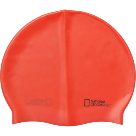 ECO Solid Swim Cap (For Boys and Girls) in Red