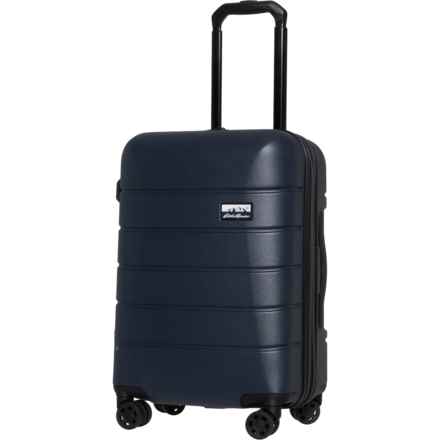 Eddie Bauer 22” Glacier Carry-On Spinner Suitcase - Hardside, Expandable, Storm in Storm