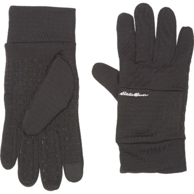 Eddie Bauer Adventure Series Grid Fleece Gloves (For Women) - Save 50%