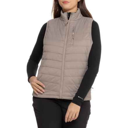 Eddie Bauer Alpine Packable Vest in Coconut Milk