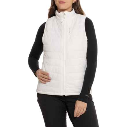 Eddie Bauer Alpine Packable Vest in Coconut Milk