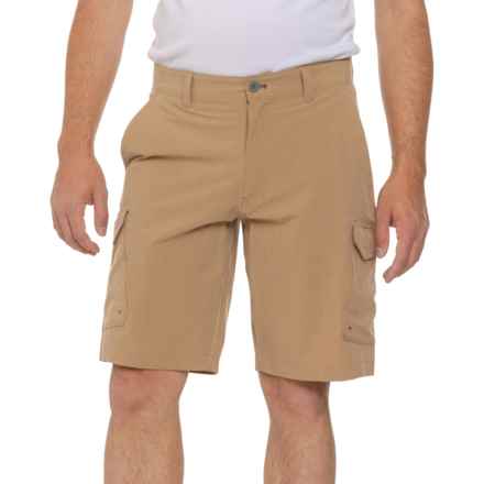 Eddie Bauer Amphib Cargo Shorts in Flax