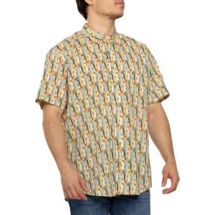 Eddie Bauer Baja Shirt - Short Sleeve in Bot/Gre