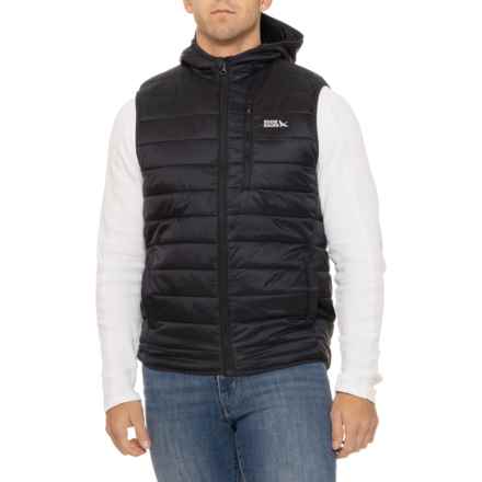 Eddie Bauer Baywood Hooded Vest - Insulated in Black
