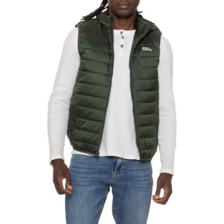 Eddie Bauer Baywood Hooded Vest - Insulated in Deep Forest