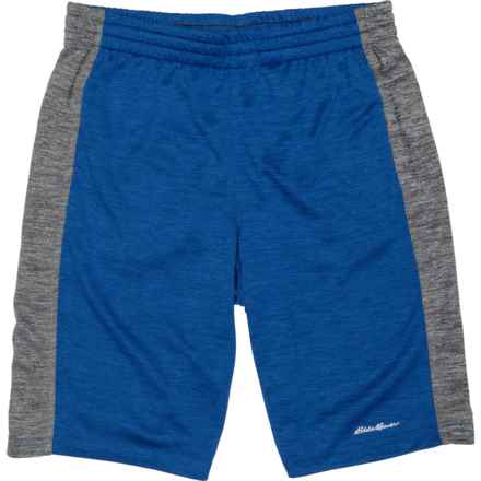 Eddie Bauer Big and Little Boys Boulder Peak Sport-Performance Shorts in Nautical Blue