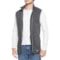 Eddie Bauer Big and Tall Radiator 3.0 Fleece Vest in Slate