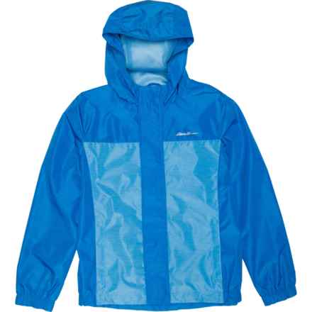 Eddie Bauer Big Boys Rainfoil Jacket in Bright Blue