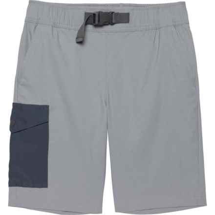 Eddie Bauer Big Boys Ranger Belted Shorts in Greystone