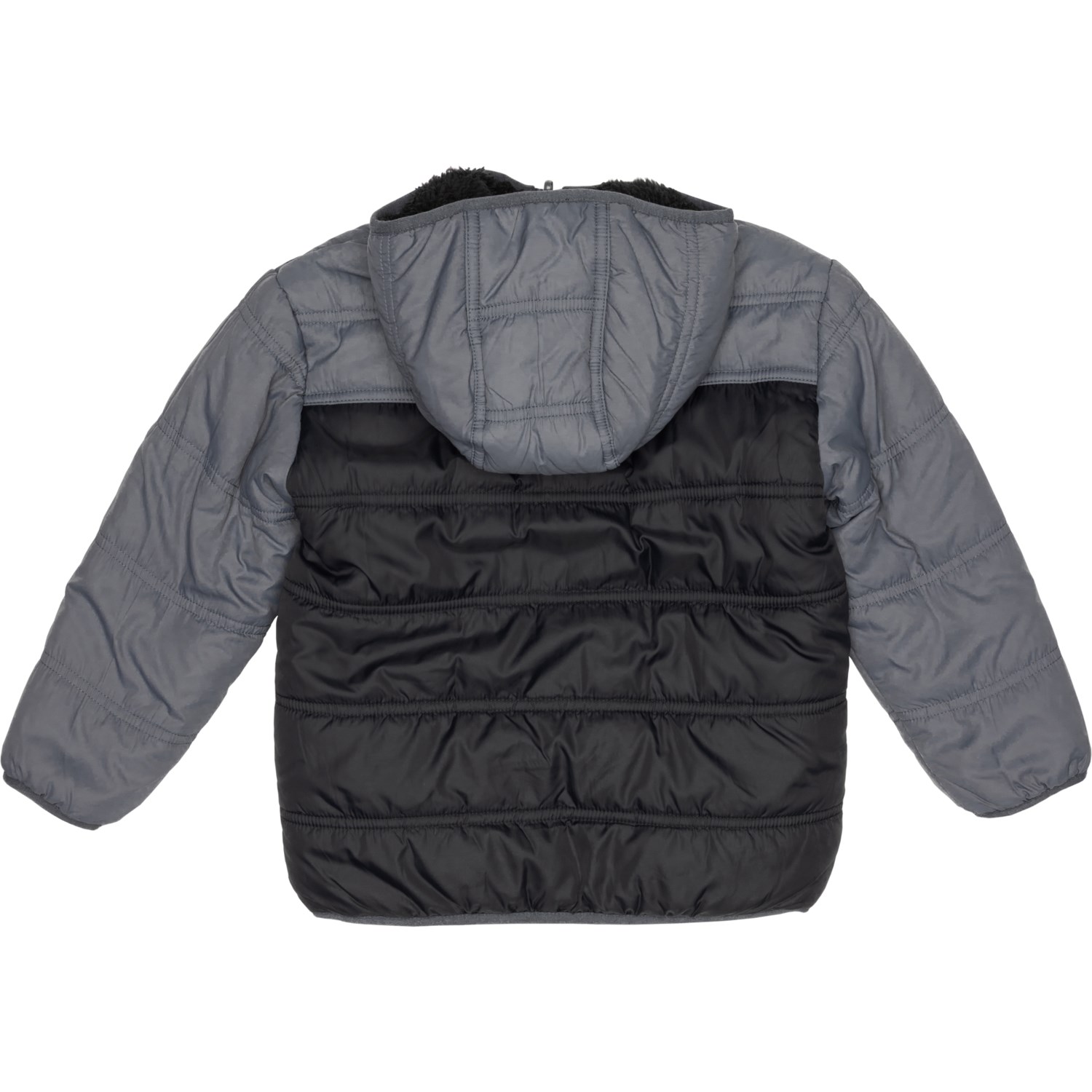 Eddie Bauer Big Boys Reversible Puffer Jacket - Insulated - Save 50%