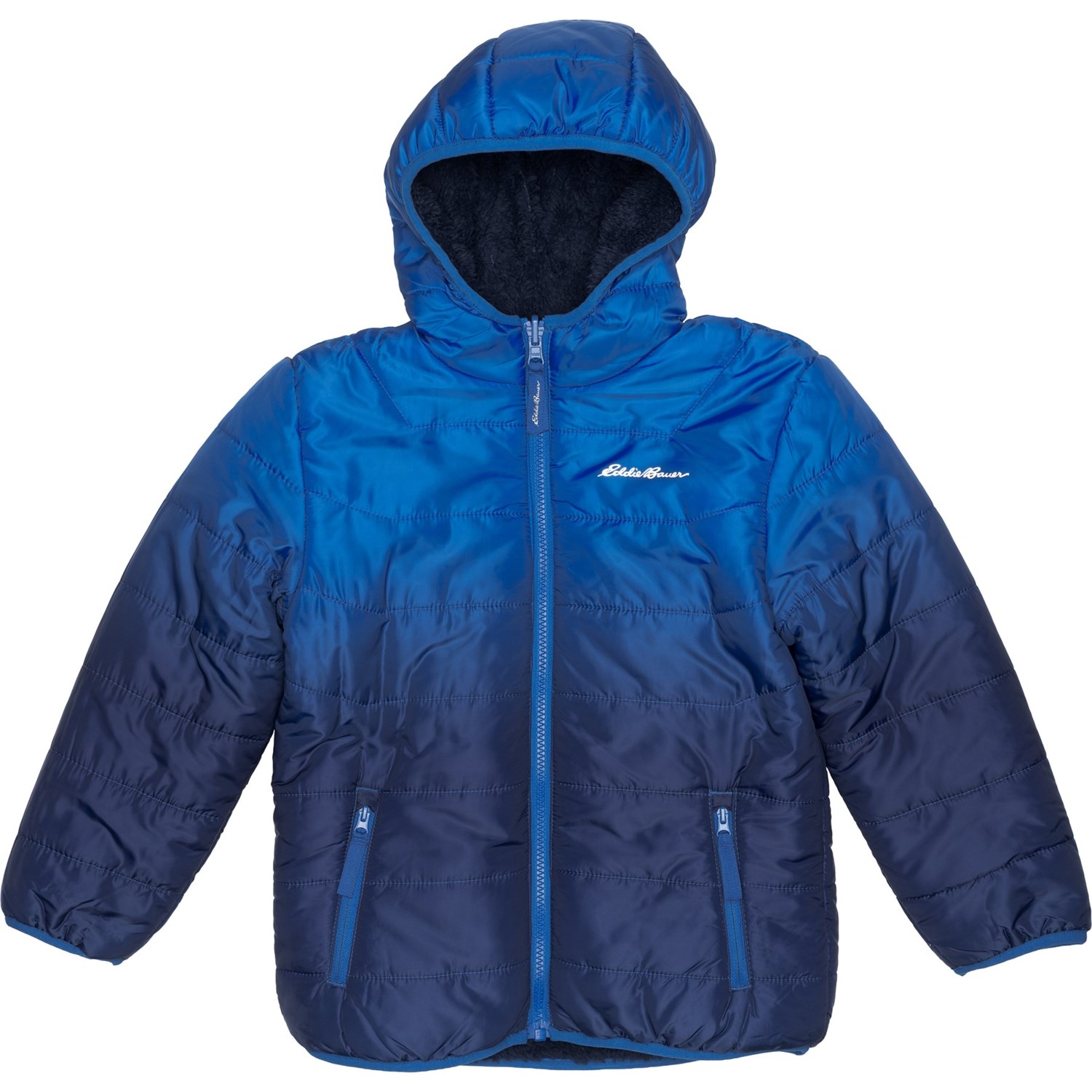 Eddie Bauer Big Girls Deer Harbor Jacket - Insulated, Reversible