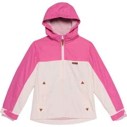 Eddie Bauer Big Girls Fleece-Lined Jacket - Insulated in Pink Mist