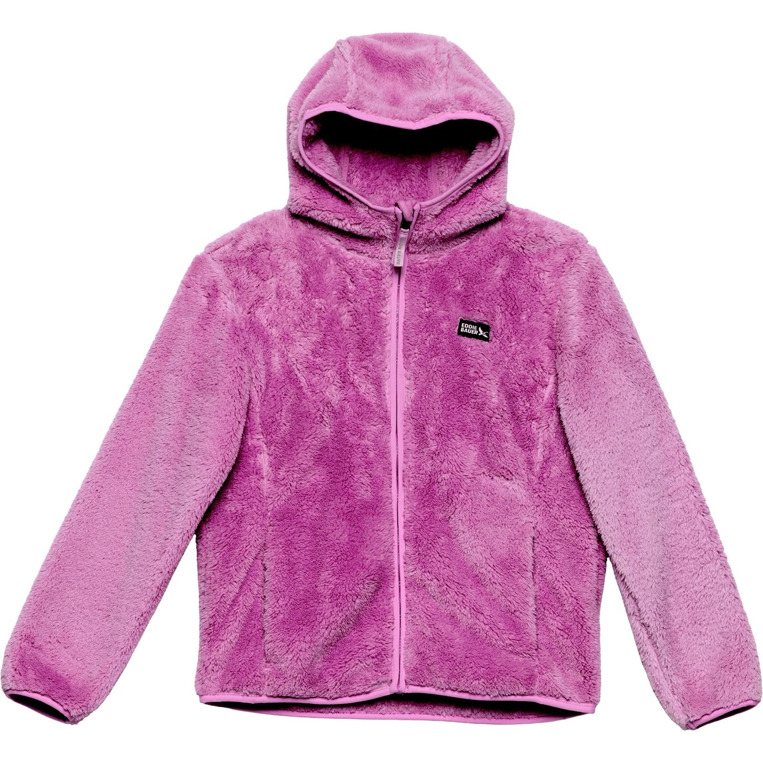 Eddie Bauer Big Girls Quest Plush Fleece Hooded Jacket - Save 70%