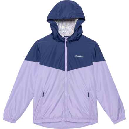 Eddie Bauer Big Girls Windy Ridge Reversible Jacket in Lavender