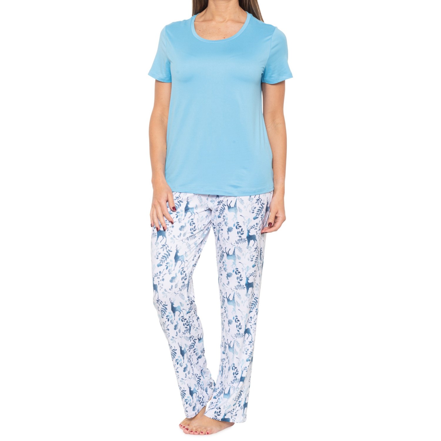 Eddie Bauer Bliss Knit Pajamas (For Women) - Save 77%