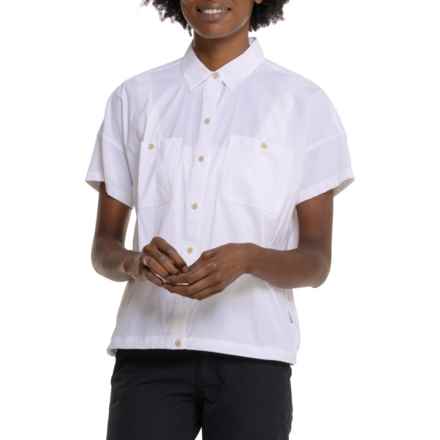 Eddie Bauer Boulder Trail Shirt - UPF 30, Short Sleeve in White