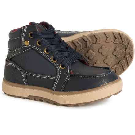 Eddie Bauer Boys and Girls Seneca Boots in Navy