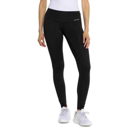 Eddie Bauer Brushed Base Layer Leggings in Black