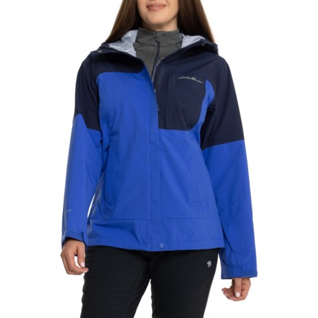 Eddie Bauer Chair Six Shell 3L Jacket - Waterproof in Atlantic