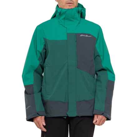 Eddie Bauer Chair Six Shell 3L Jacket - Waterproof in Dark Mint