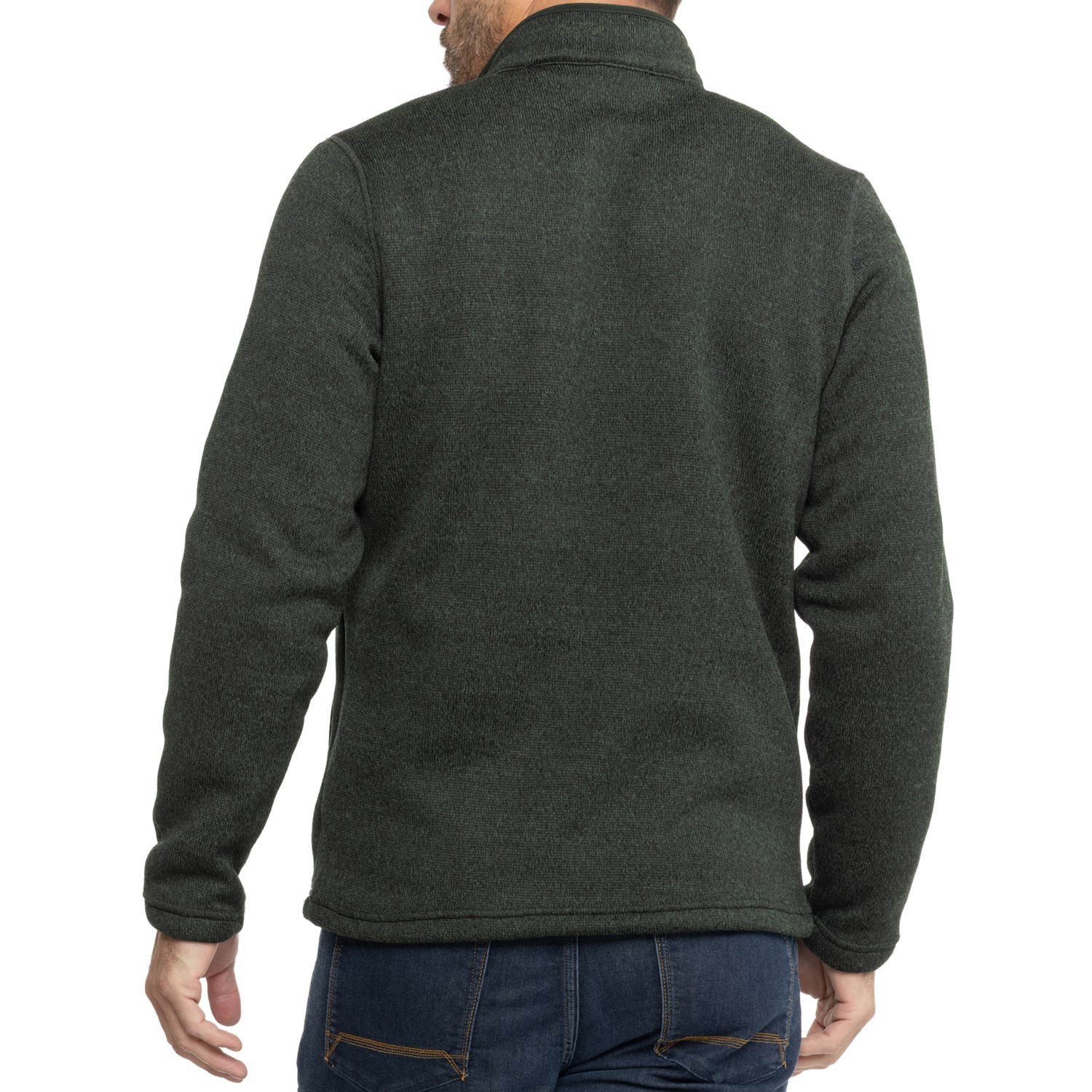 Eddie Bauer Channel Sweater - Zip Neck - Save 55%