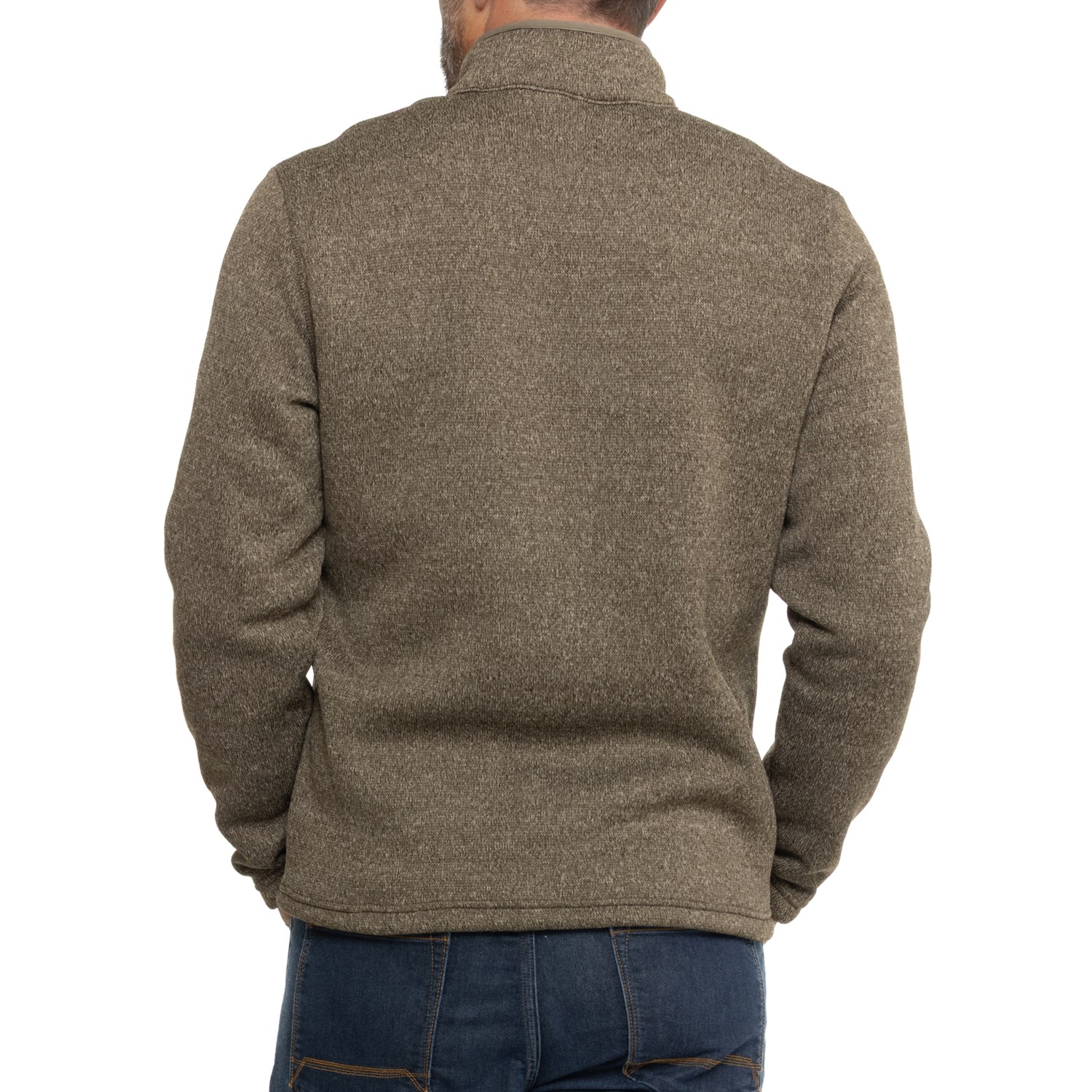 Eddie Bauer Channel Sweater - Zip Neck - Save 55%