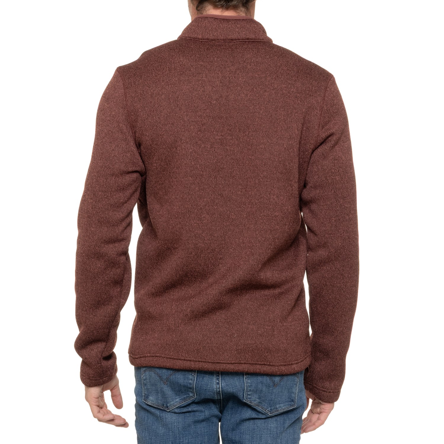 Eddie Bauer Channel Sweater - Zip Neck - Save 55%