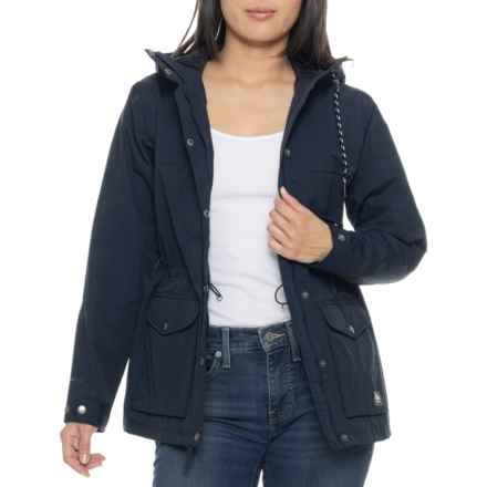 Eddie Bauer Charly Rain Parka - Waterproof in Med Indgo